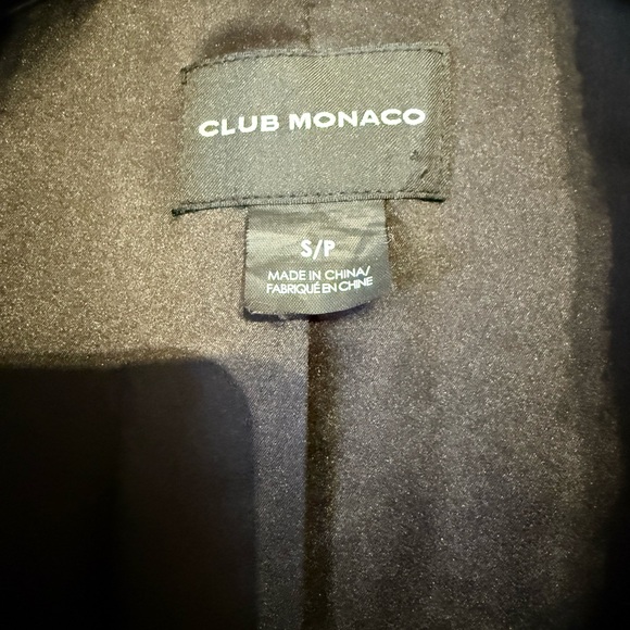 Club Monaco Women's Multicolor Tweed Coat - Picture 3 of 7